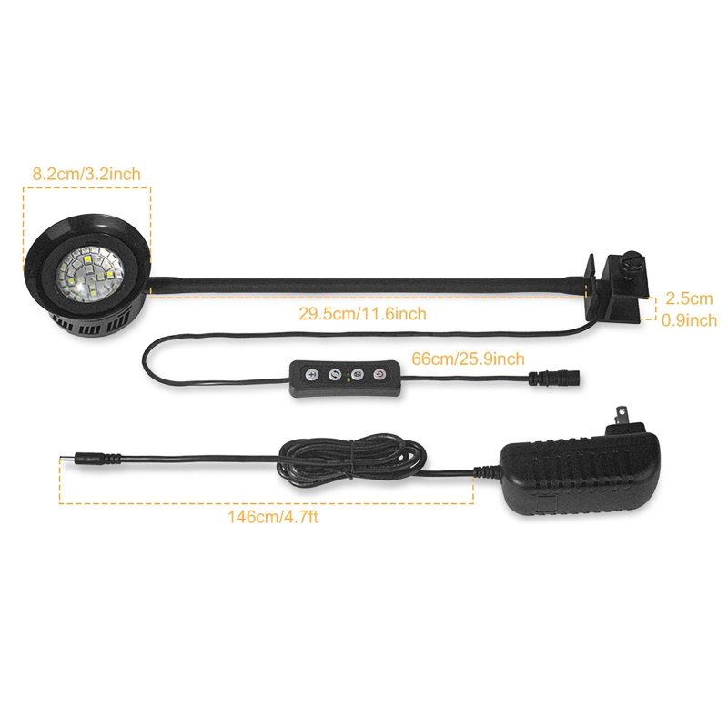 30W Aquarium LED Reef Light Di – Marine Aquarium Timing recenzja i cena