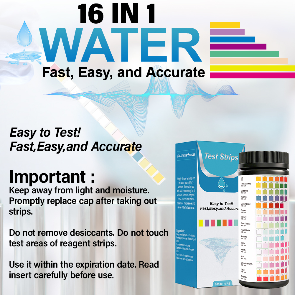 Yieryi 16 in 1 Water Test Stri – Marine Test Kit recenzja i cena