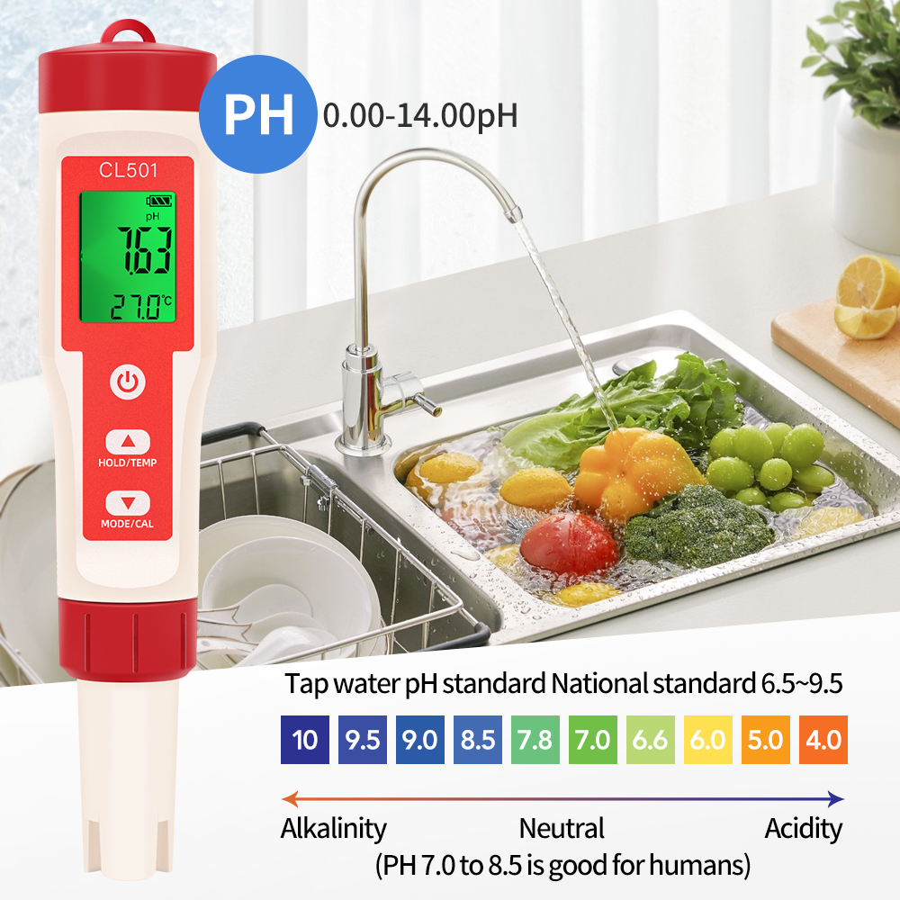 PH/CL2/H2/ORP/Temperature Mete – Marine Test Kit recenzja i cena