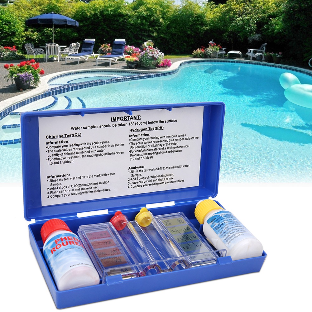 PH Chlorine Water Quality Test – Marine Test Kit recenzja i cena