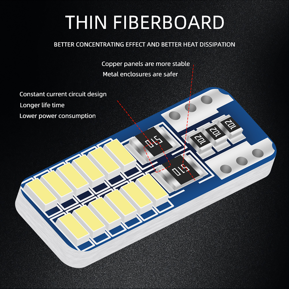 2/6/10/20PCS T10 W5W LED Car I – Actinic Blue Led recenzja i cena