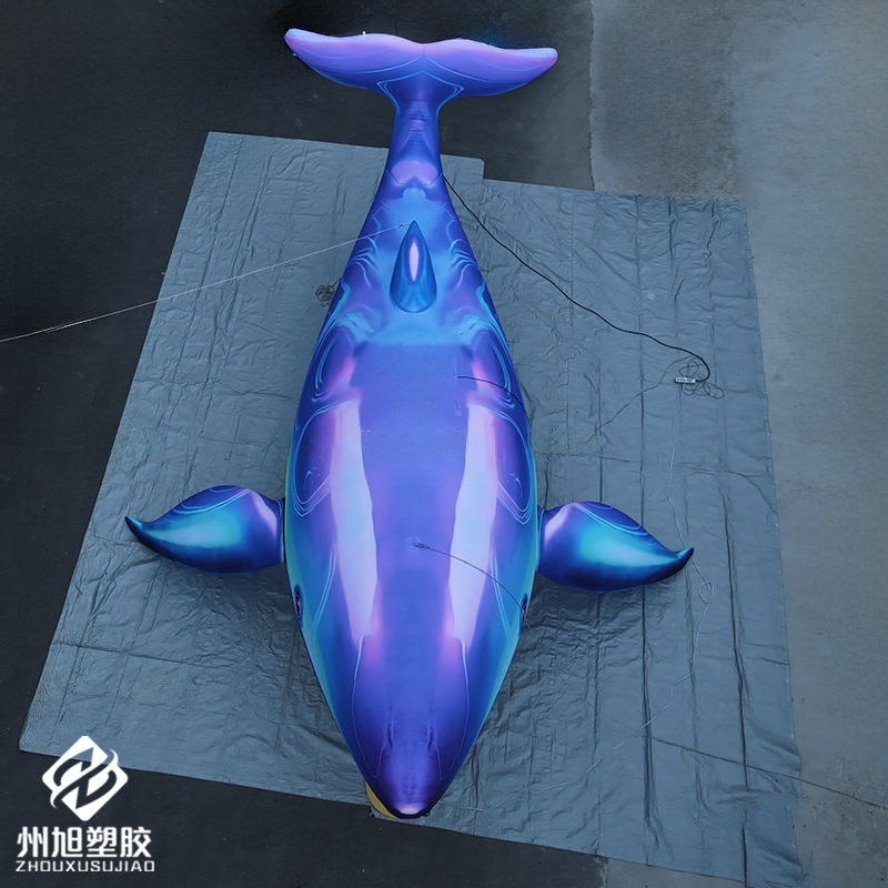 Inflatable blue whale, used as – Marine Aquarium Used recenzja i cena