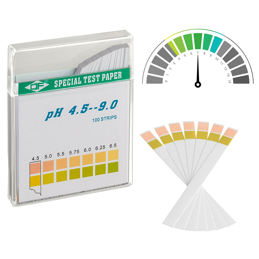 100Pcs PH Paper Strips Kit Hou – Marine Test Kit recenzja i cena