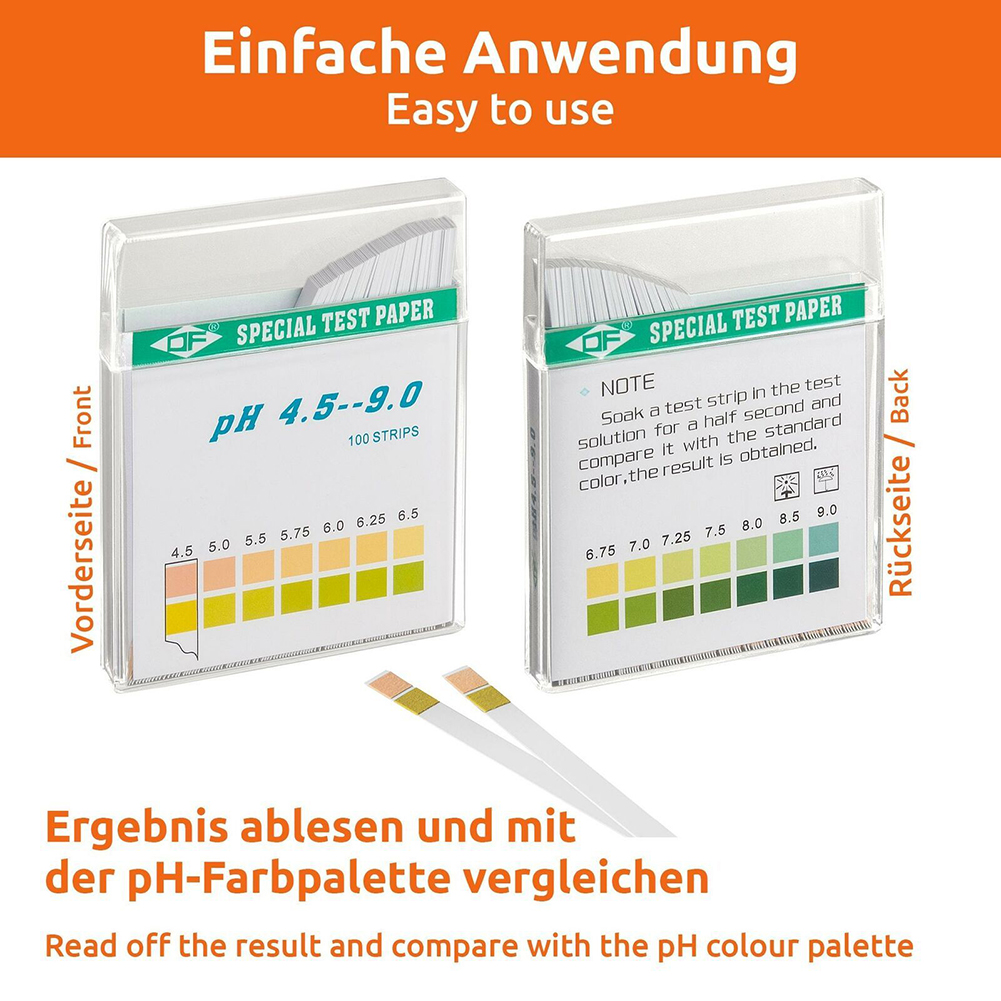 100Pcs PH Paper Strips Kit Hou – Marine Test Kit recenzja i cena