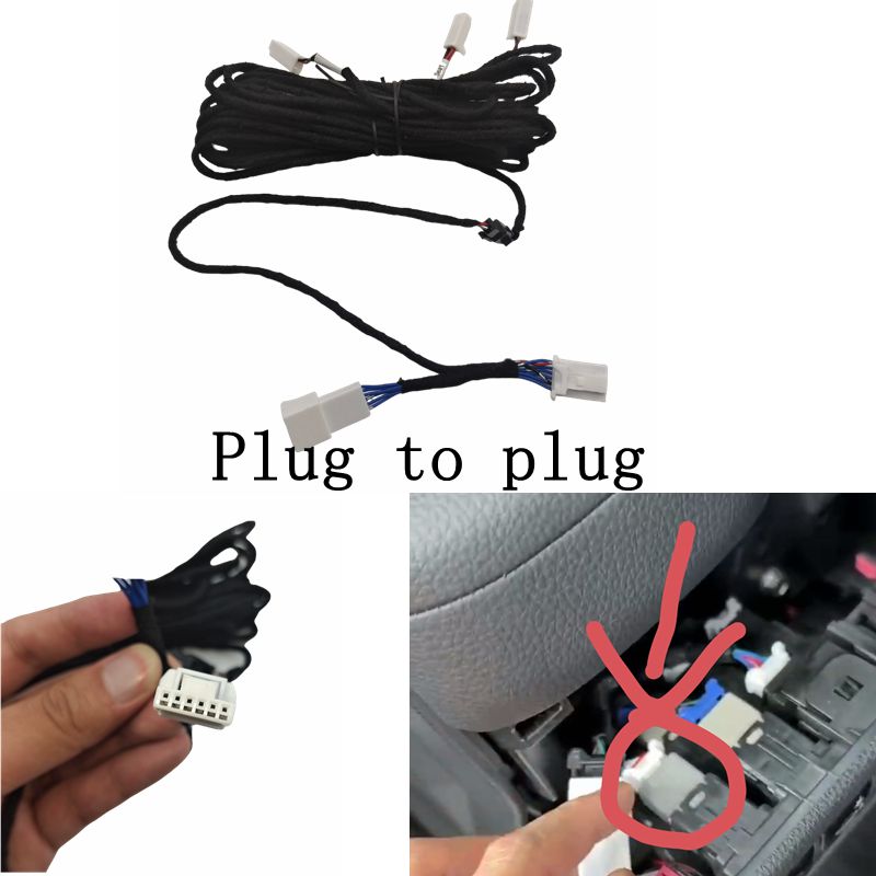 4PCS LED Car Interior Atmosphe – Actinic Blue Led recenzja i cena