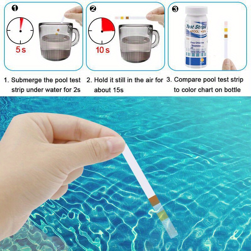 Chlorine PH Test Strips SPA Sw – Marine Test Kit recenzja i cena