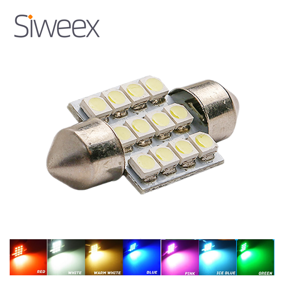 31mm 3528 1210 SMD 12 LED Car  – Actinic Blue Led recenzja i cena