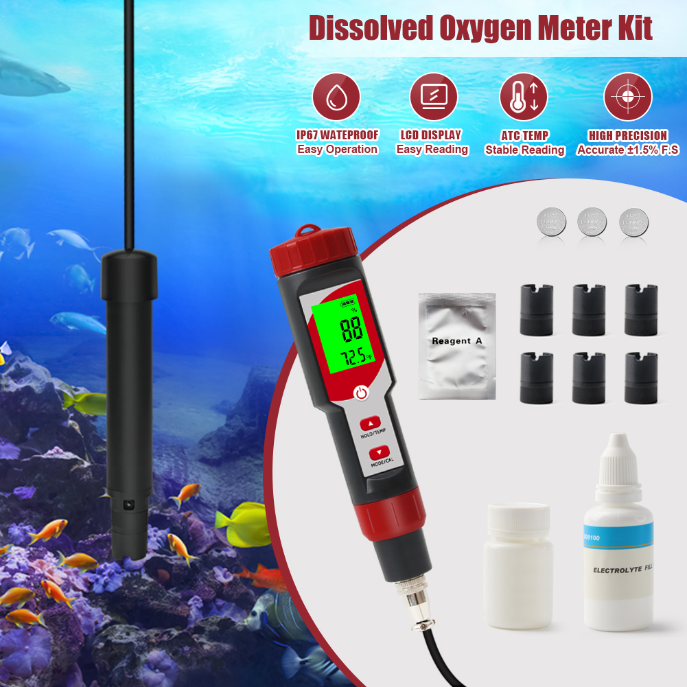 Dissolved Oxygen Meter for wat – Marine Test Kit recenzja i cena